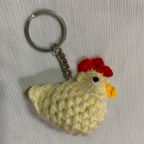 Bird keychain
