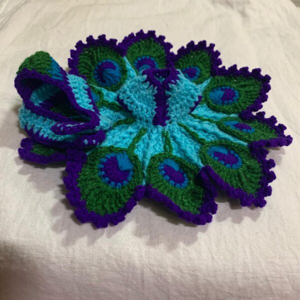 Peacock dress